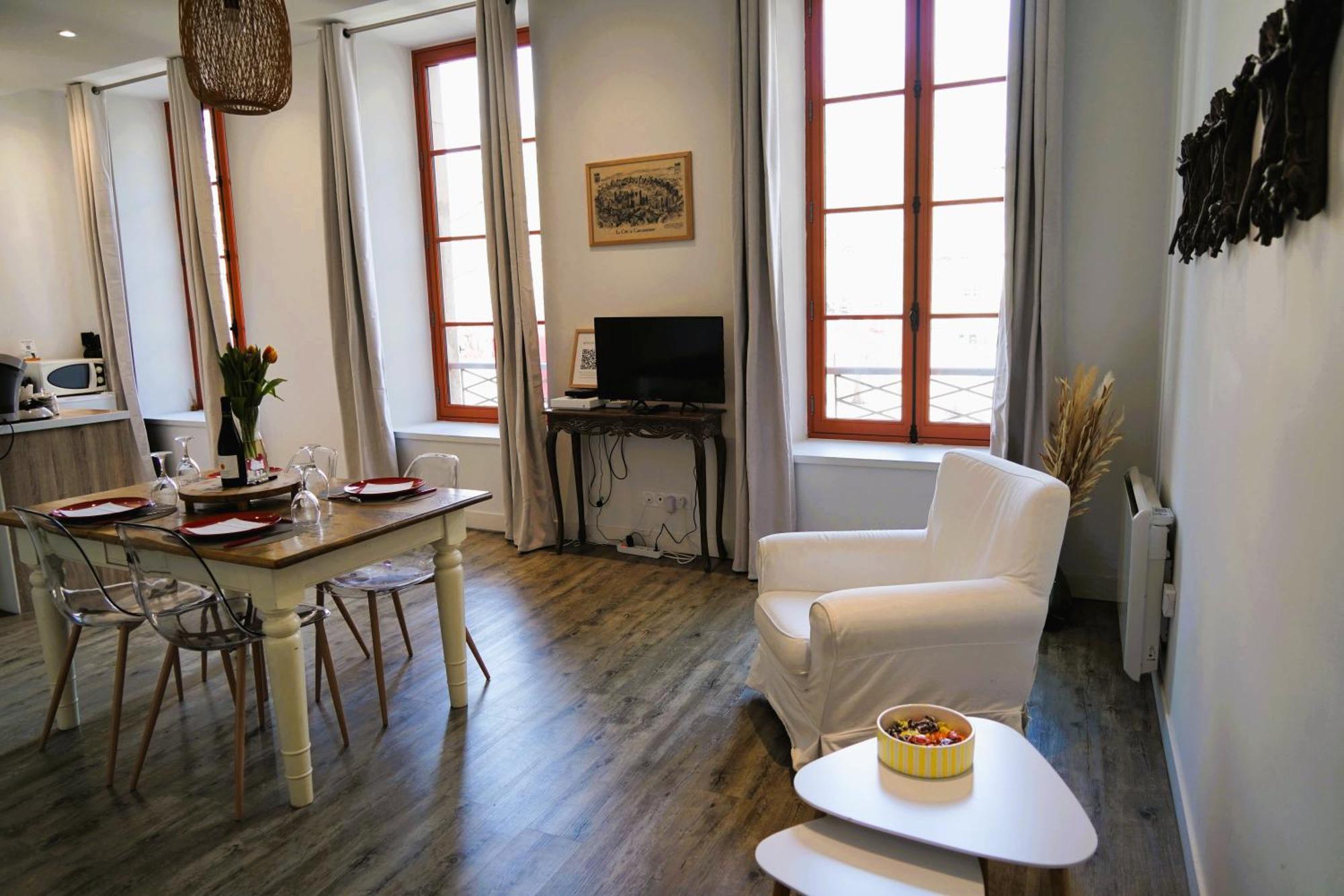 卡尔卡松La Magie De Carnot Meuble De Tourisme 3 Etoiles公寓 外观 照片